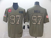 Nike 49ers 97 Nick Bosa 2019 Olive Camo Salute To Service Limited Jersey,baseball caps,new era cap wholesale,wholesale hats